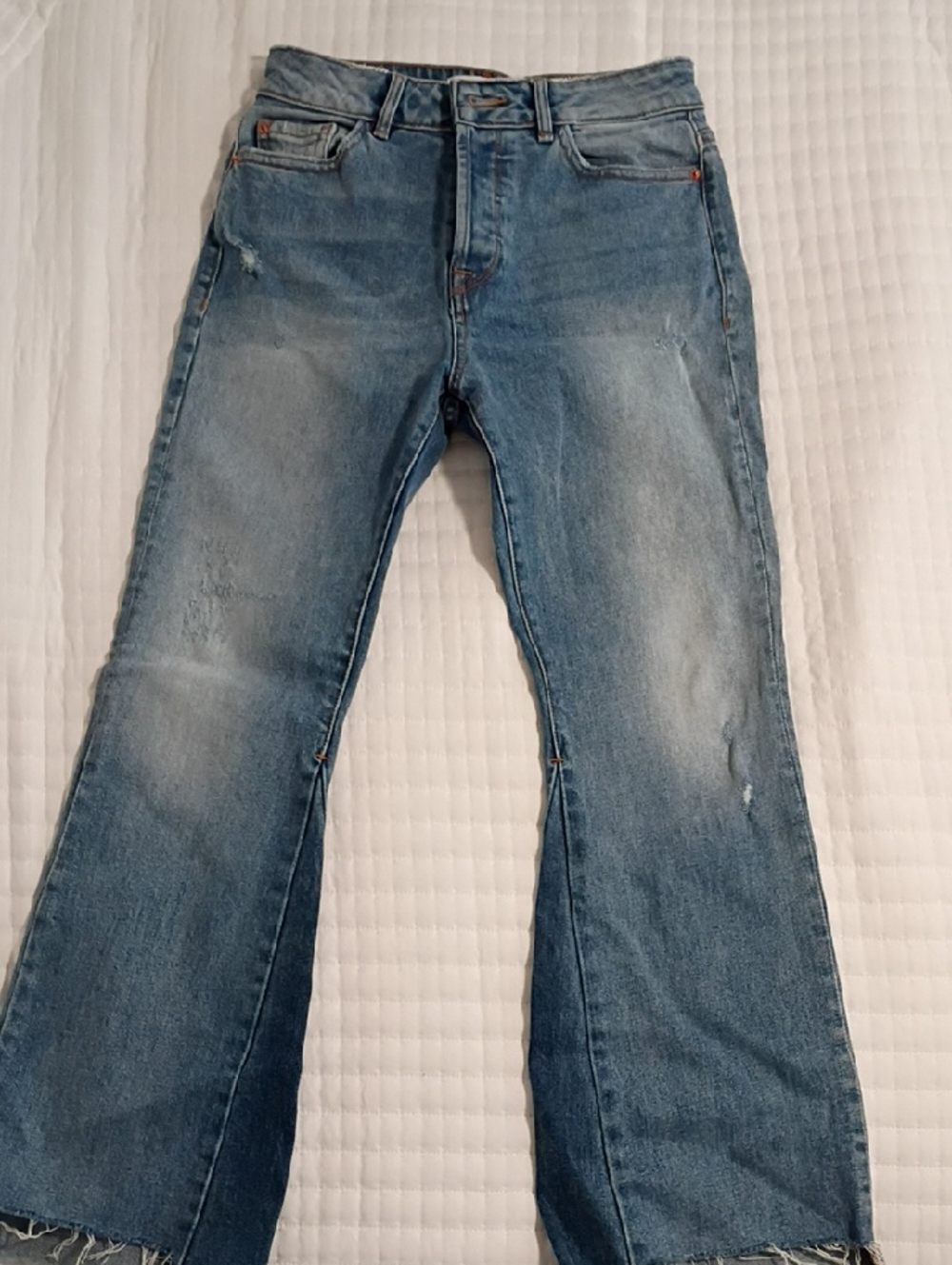 DL1961 Women's Light Blue Boot Cut Jeans
